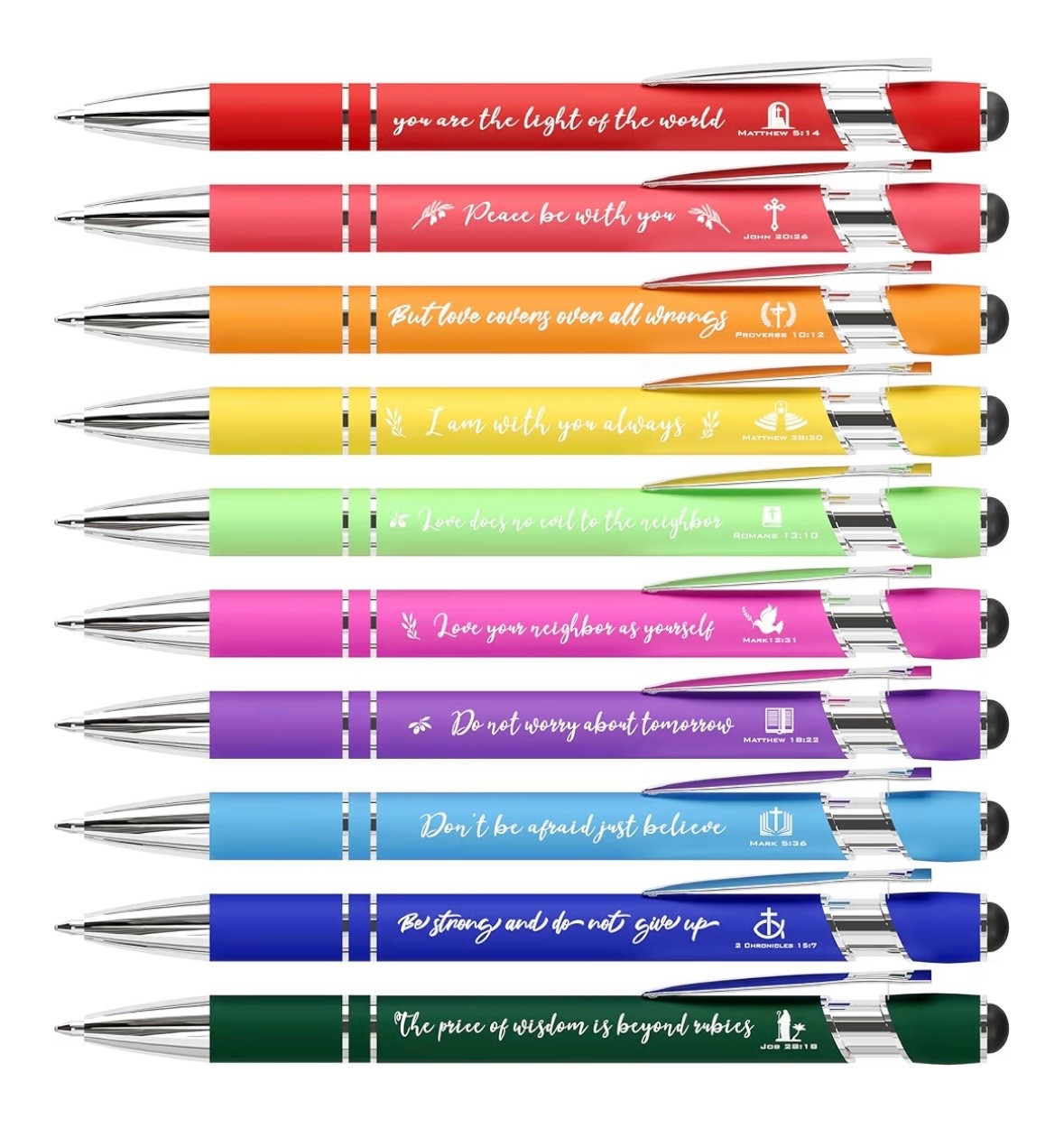 Bible verse pens 🖊️ 

#LTKTravel #LTKWorkwear #LTKGiftGuide