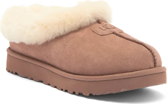 UGG® Tazzette Genuine Shearling Collar Slipper (Women) | Nordstrom | Nordstrom