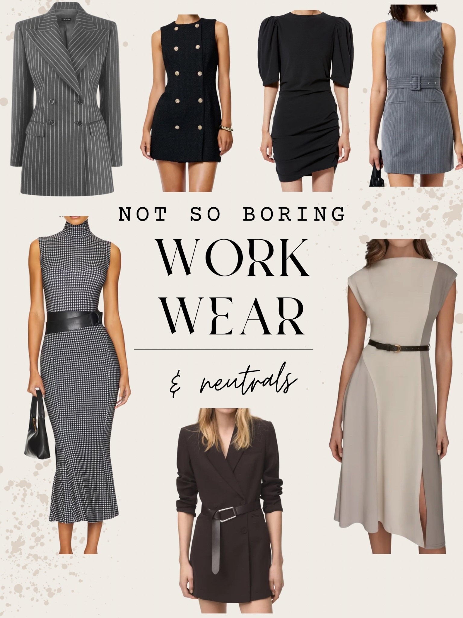 not so boring workwear and neutrals 🤍

#fashion #workwear #outfits #ootd #workoutfit 

#LTKgrwm #LTKdayinmylife #LTKootd