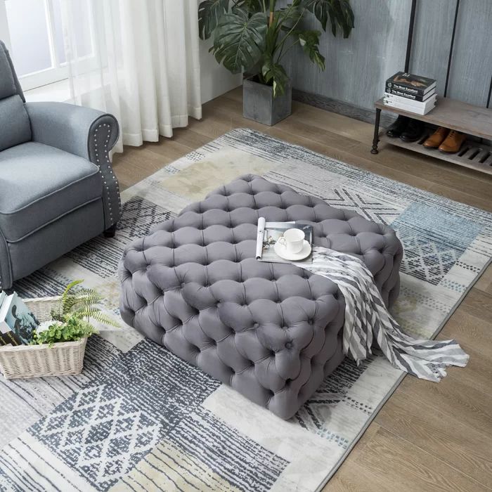 Bryleigh Tufted Cocktail Ottoman | Wayfair North America