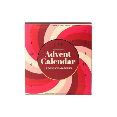 Que Bella Advent Calendar 12 days of Masking Gift Set - 12ct/2.88 fl oz | Target