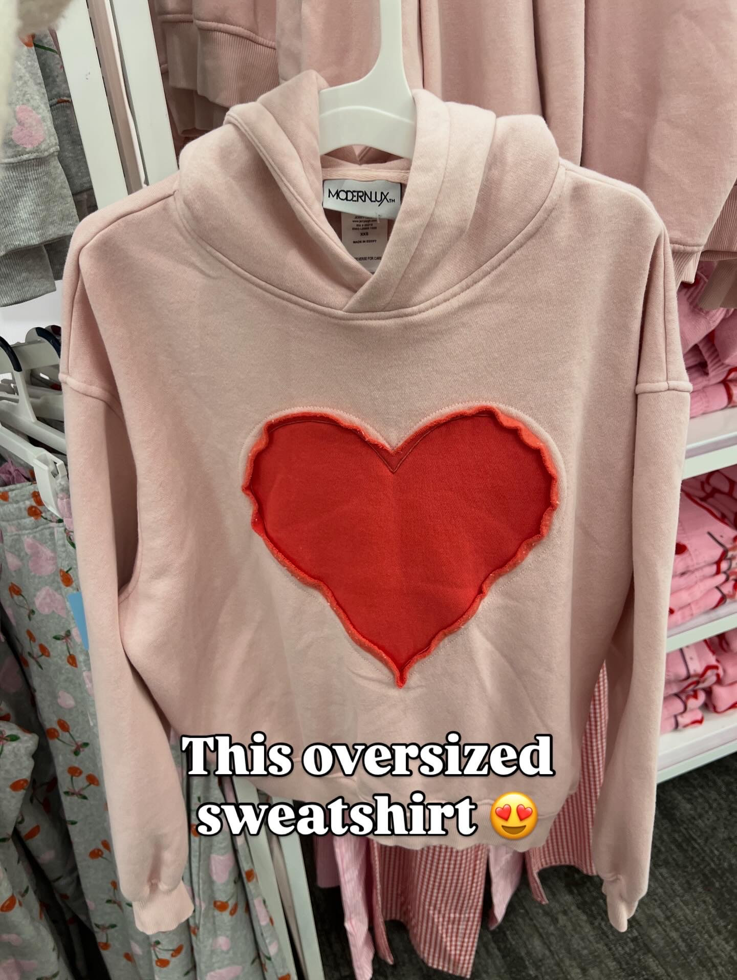 Awesome Target find with this patchwork heart hoodie! Year round or valentines season 

#LTKValentine