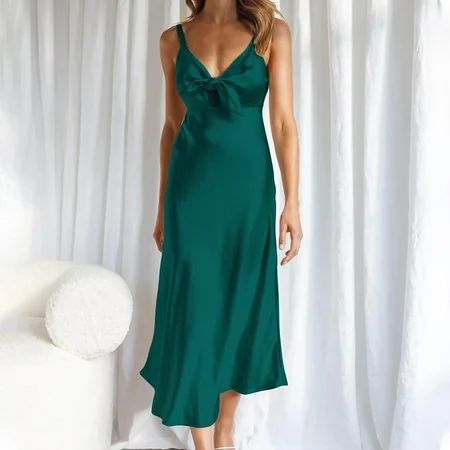 Wedding Guest Dresses for Women Pretty Comfortable Beach Wedding Guest Dress Flattering Elegant Guest Wedding Dresses for Women 2024 Green M | Walmart (US)