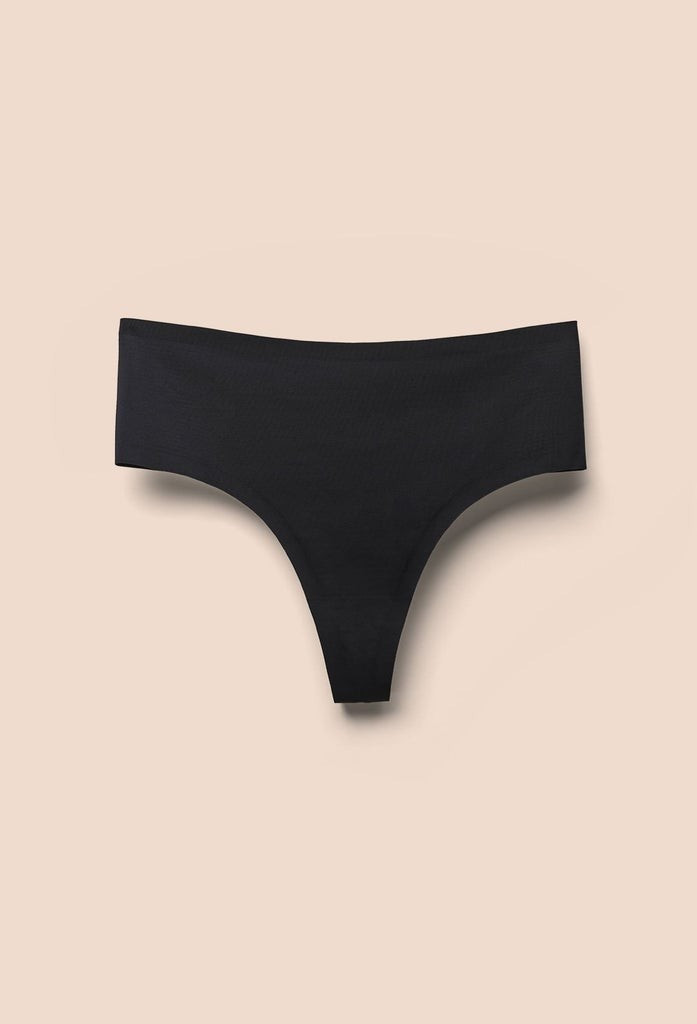 Black Highwaisted Thong | EBY US