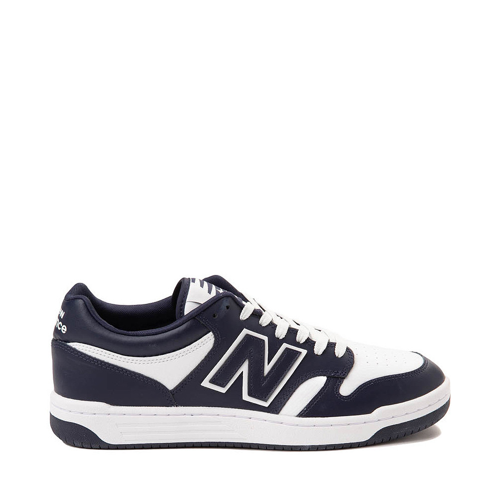 New Balance 480 Athletic Shoe - White / Navy | Journeys