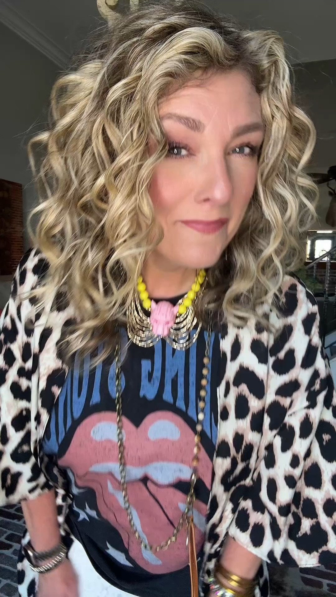 Concert ootd 
Wearing L in tshirt and skirt 

#LTKootd #LTKOver40