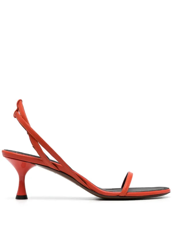 NEOUS 55mm Slingback Leather Sandals - Farfetch | Farfetch Global