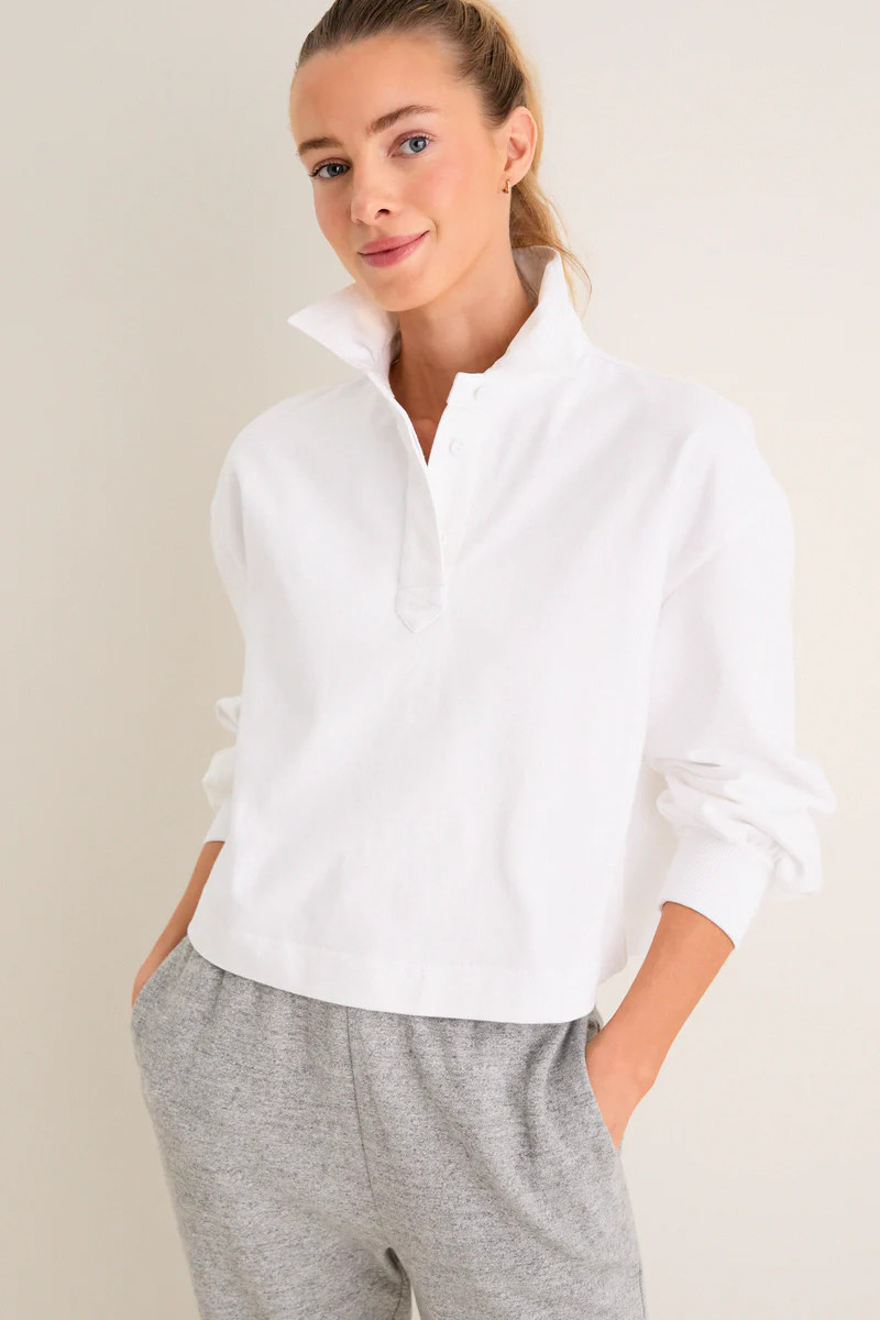 White Cotton Jersey Swiftie Rugby | Tuckernuck (US)