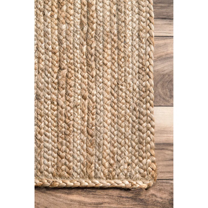 Hand Braided Jute/Sisal Tan Area Rug | Wayfair North America