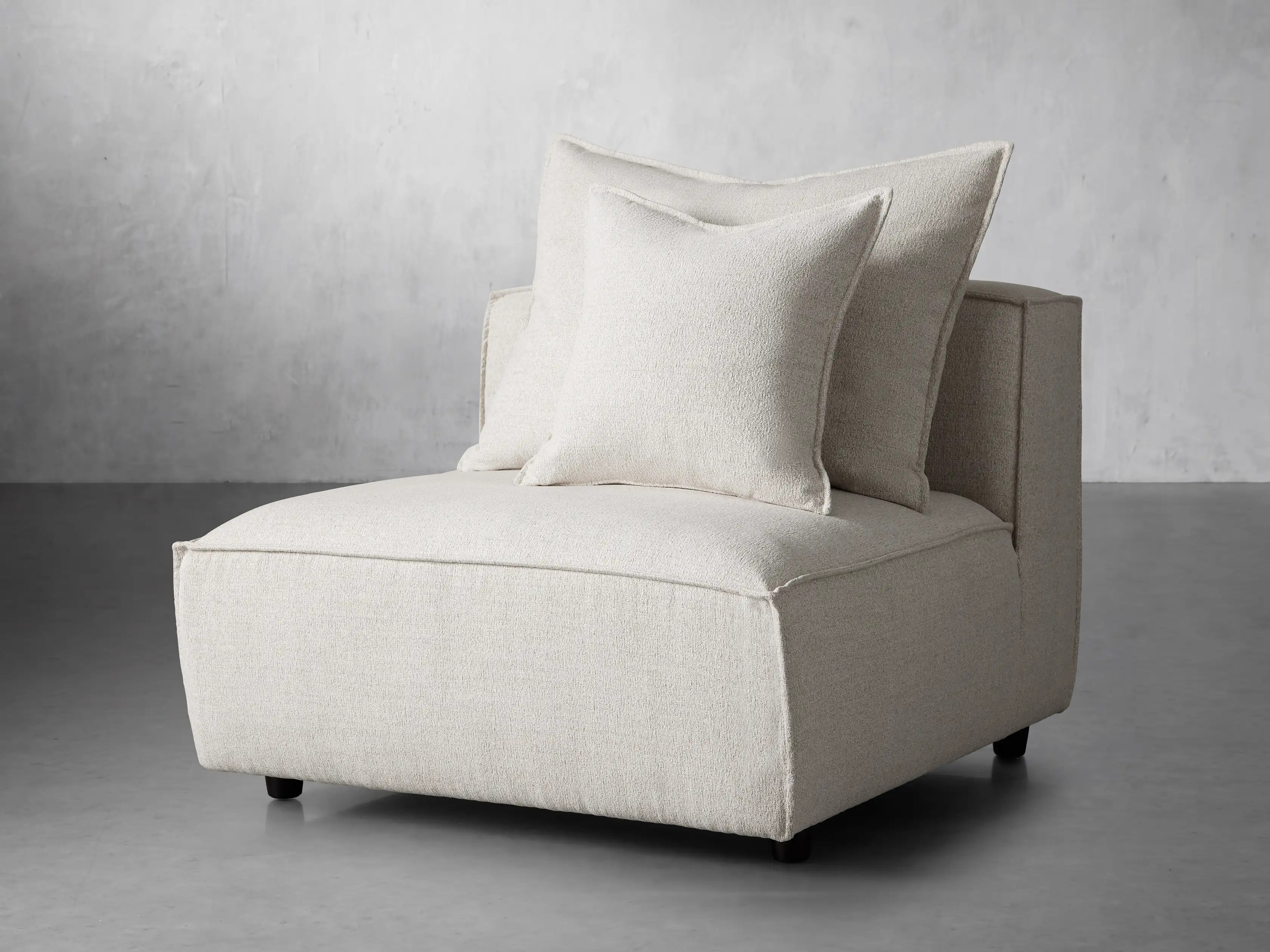 Coburn Armless Chair | Arhaus