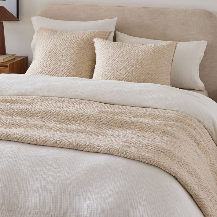 Reflections Matelasse Quilt & Shams | West Elm (US)