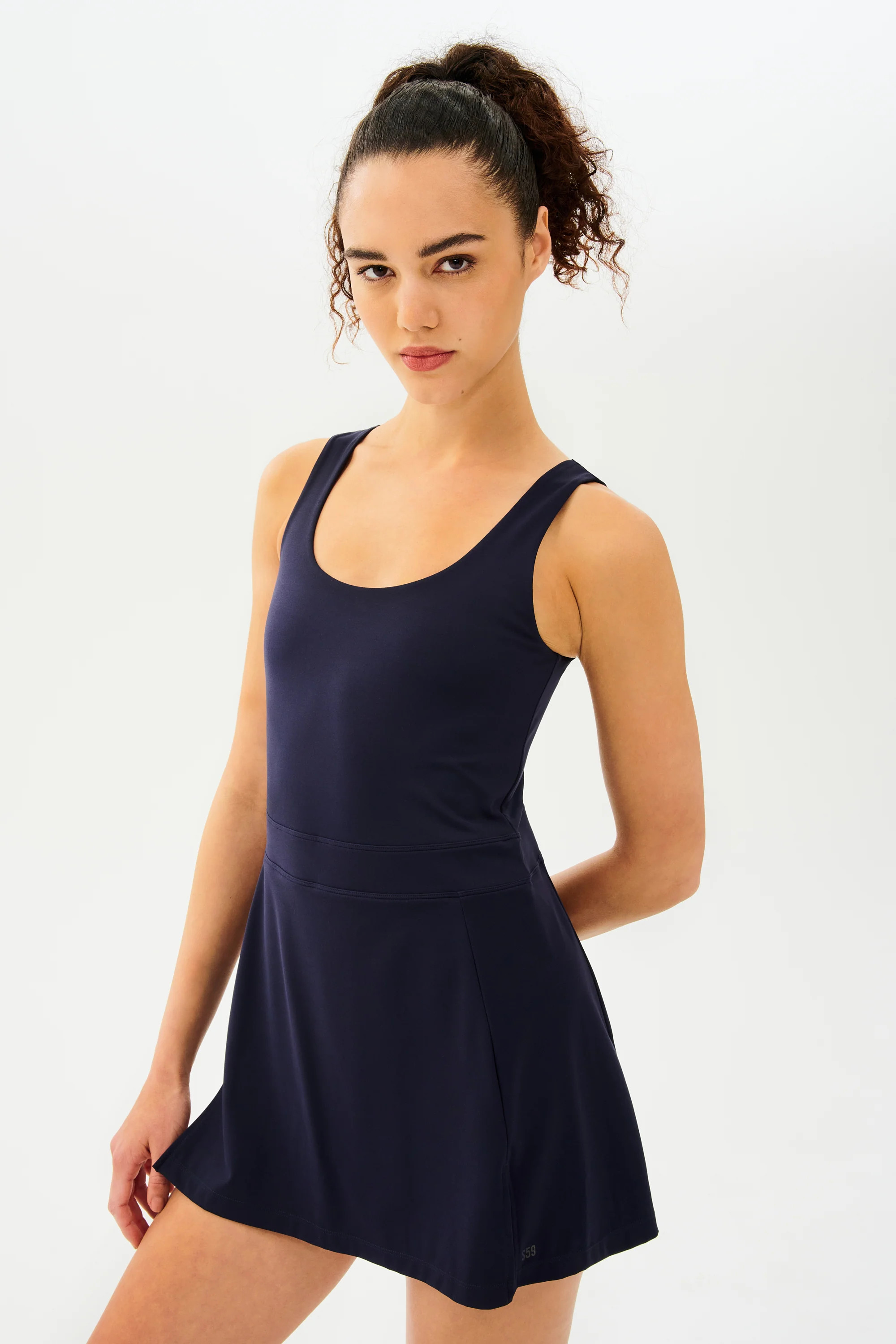 Martina Rigor Dress - Indigo | Splits59.com