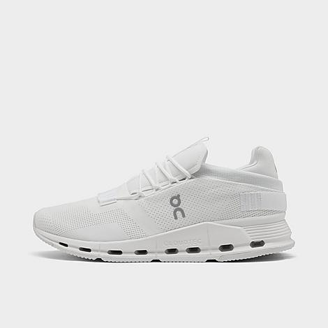 On Men's Cloudnova Running Shoes in White/All White Size 9.0 | Finish Line (US)