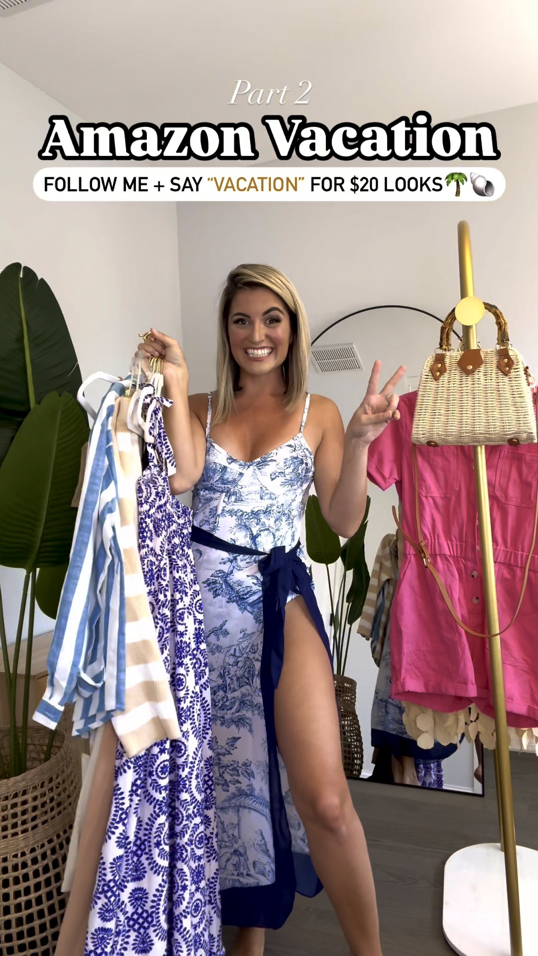 AMAZON VACATION Pt. 2🌴🐚CODES to make Linen Pants $14 + stripe set $14 Below!
Most $20 or Less! Found the BEST of the Best vacation outfits & put them in one easy list for you!
☀️Linen Pants $14 with Code👉 49LE46DC
🌴Stripe Set $14 with Code👉 506LCCKB
🤩$10 Bags, Sunnies & Accesories 
🐚$20 Swim, Comfy Seamless Bras, Travel Set, Shorts tops, My fav bronze & more
🫶$30 Dresses & Skirts you’ll love! 
The seamless bras & Vacay outfits are Perfection! 

✨SIZING✨ I’m a size small in all bathing suits, dresses, shorts, tops pictured. All run TTS!
.
Swimwear, resortwear, Amazon must have, Amazon deals, airport outfit, travel outfit, Target sale, target swim, target shoes, Amazon bathing suits, Amazon swimwear, Amazon sarongs, Amazon coverups, beach coverups, sandals, Amazon coverups, Amazon shots, Amazon white shorts, white shores, Amazon striped top, striped blue top, beach bag, beach hat, bronze oil, skincare, beach bag, cross body bag, Amazon dresses, vacation dress, swimsuit, sunglasses, travel outfit, travel set 2 piece set, Amazon two piece set 

#LTKSaleAlert #LTKTravel #LTKSwim