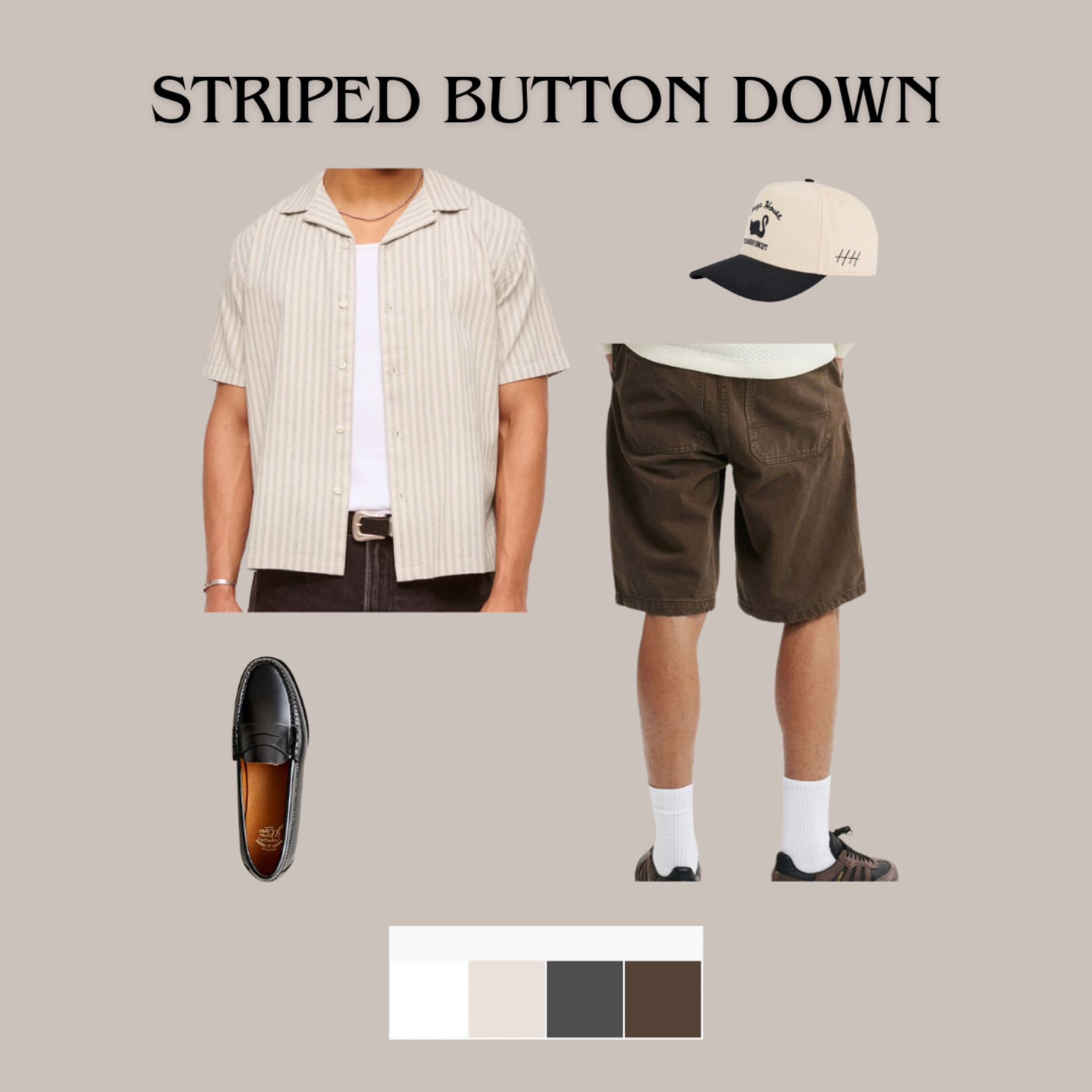 Striped Button Down Outfit 

#LTKFestival #LTKGiftGuide #LTKSeasonal
