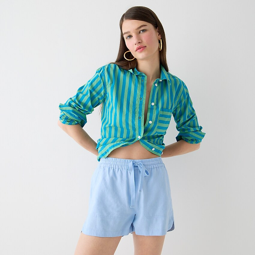 New seaside short in linen blend | J. Crew US