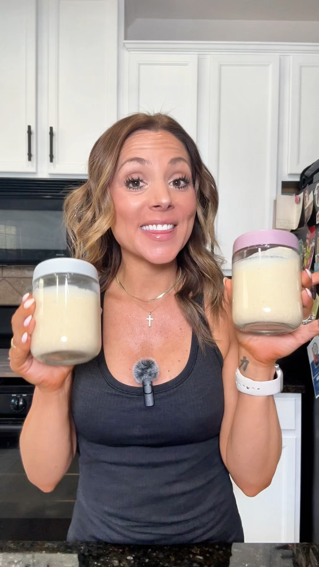This has been my go-to high protein breakfast lately and it’s honestly made mornings so much easier. These overnight oats come out to about 24g of protein per jar and take just a couple minutes to prep.

I’ve been using glass jars instead of plastic and I love that they don’t hold smells, don’t stain, and actually seal tight. Plus they stack perfectly so meal prep doesn’t take over your fridge.

• #highproteinmeals
• #mealprepping
• #overnightoatsrecipe
• #healthyhabits
• #foodprep