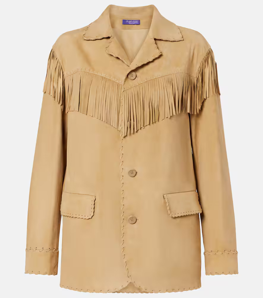 Ralph Lauren Collection Ryland fringed suede jacket | Mytheresa (US/CA)