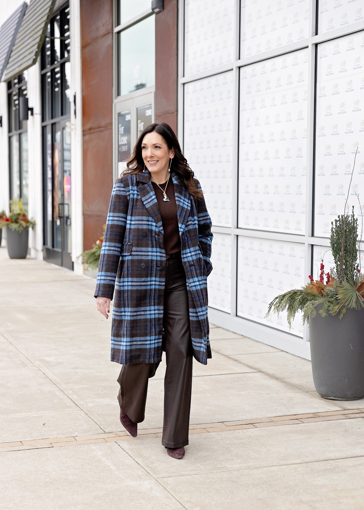 Plaid + rich brown tones feel fresh but still timeless. An outfit I’ll reach for year after year. 

 #LTKSeasonal #LTKOver40