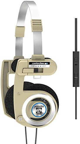 Koss Porta Pro Limited Edition Rhythm Beige On-Ear Headphones, in-Line Microphone, Volume Control... | Amazon (US)