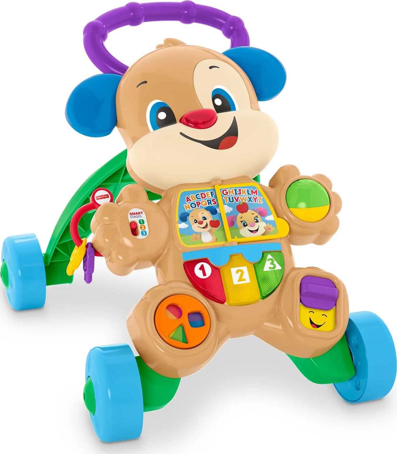 Fisher-Price Laugh & Learn Smart Stages Learn with Puppy Walker Infant Musical Toy | Walmart (US)