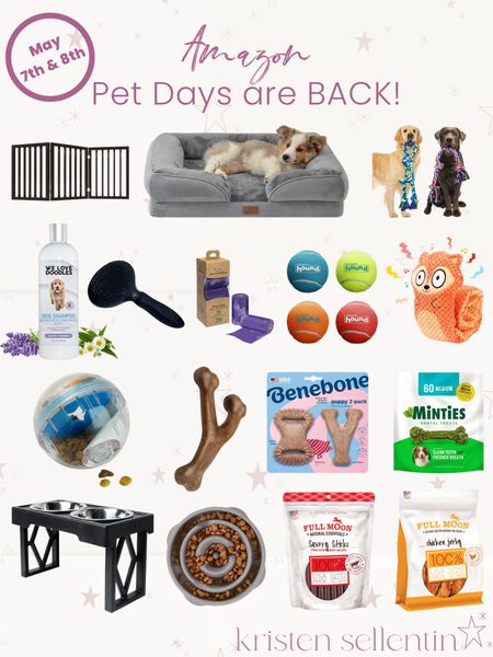 Amazon Pet Days are BACK! 
May 7th and 8th

#Amazon #Petdays #May7th #May8th

#LTKsalealert #LTKfindsunder50 #LTKhome