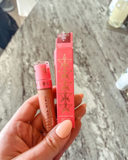 My absolute favorite of all time matte lip color stay lipstick. Jeffree Star celebrity skin. Tag this in so many of my photos. A good nude color that doesn’t wash you out ⭐️ 

Thanks for following me! 🤍🙏🏻 

#LTKstyletip #LTKbeauty #LTKunder50
