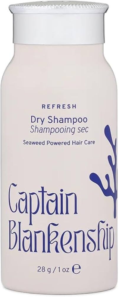 Captain Blankenship Refresh Dry Shampoo Powder, Absorbs Oil and Boosts Volume, All Natural, Cruel... | Amazon (US)