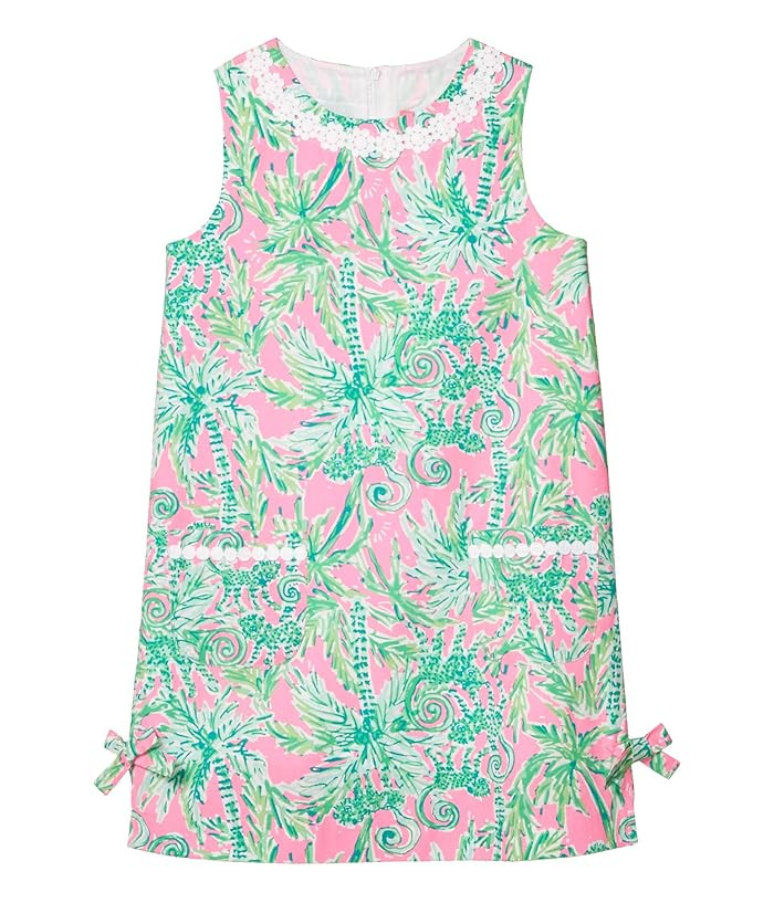 Lilly Pulitzer Kids Little Lilly Classic Shift Dress (Toddler/Little Kids/Big Kids) (Prosecco Pink H | Zappos