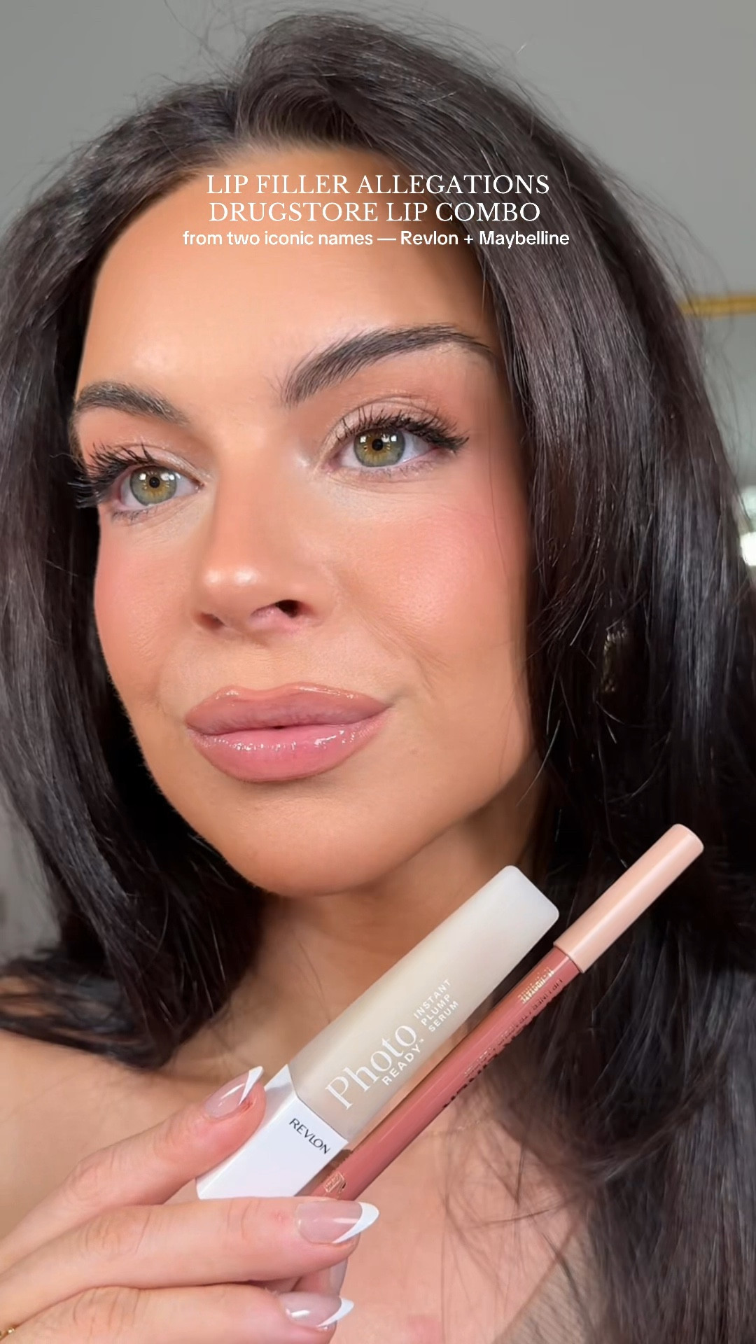 Drugstore lip combo 🤍 Revlon plumping serum and maybelline lifter liner in on it 

#LTKBeauty #LTKgrwm