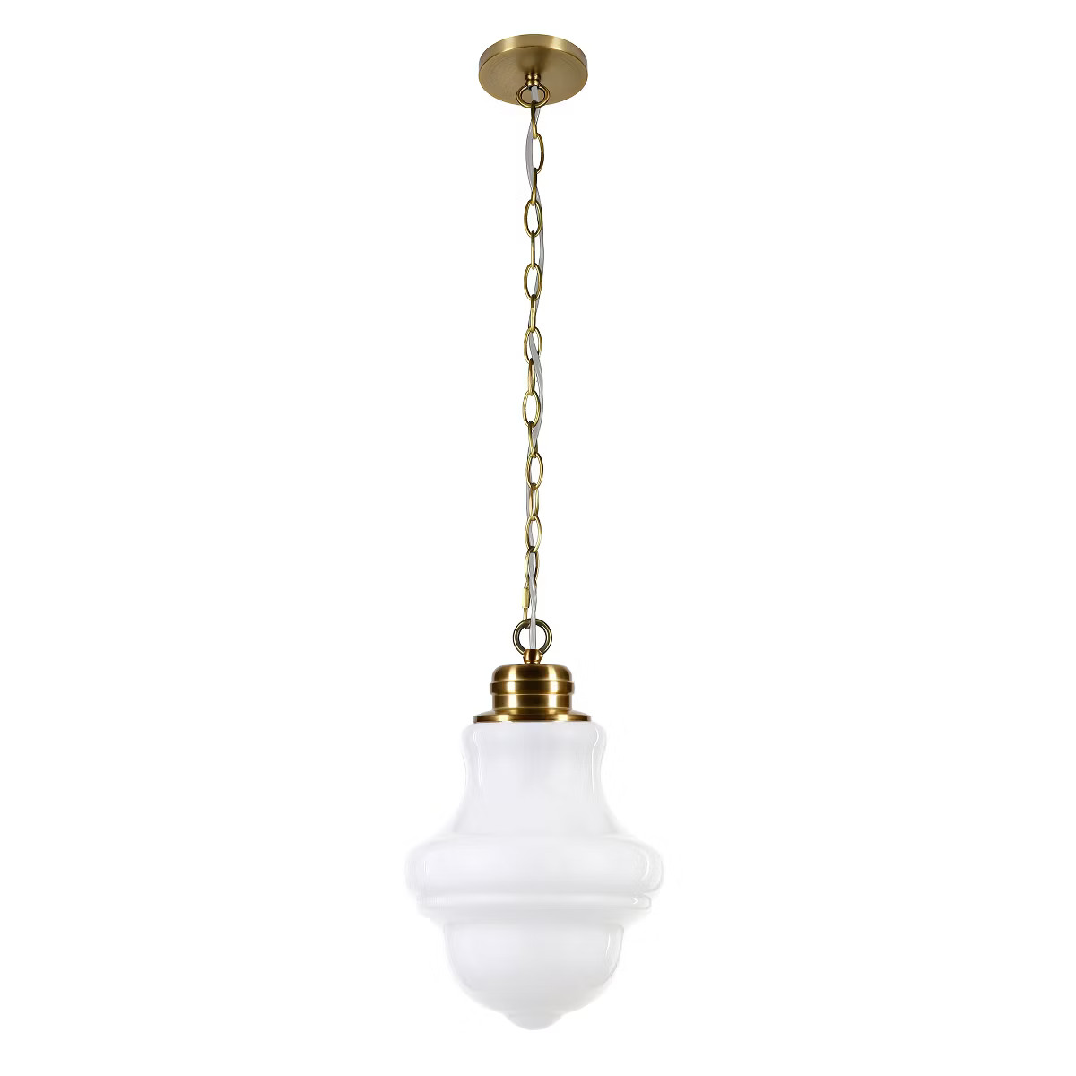 Hudson and Canal 9.13" Wide Pendant with Glass Shade | Target