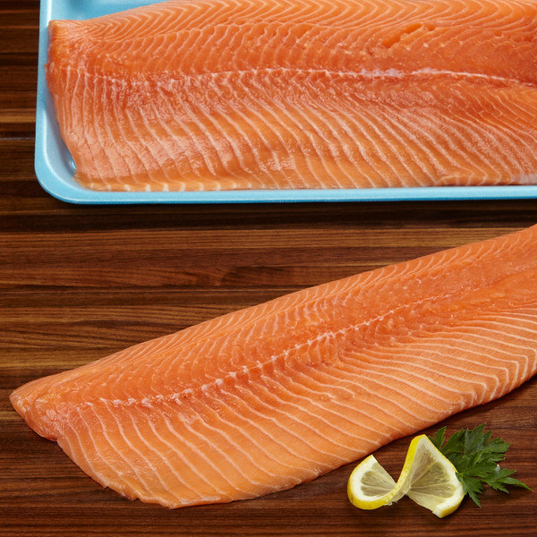 Kirkland Signature Fresh Farmed Atlantic Salmon Fillet | Instacart