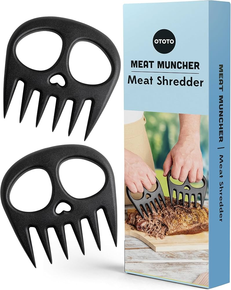 NEW!! OTOTO Meat Muncher Meat Claws - Meat Shredder Claws, BBQ Accessories, Grilling Gifts for Me... | Amazon (US)