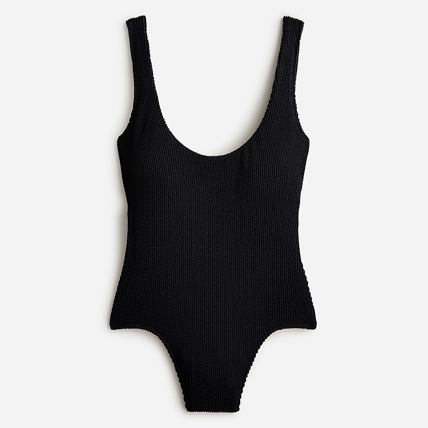 Scrunchie classic scoopneck one-piece | J. Crew US