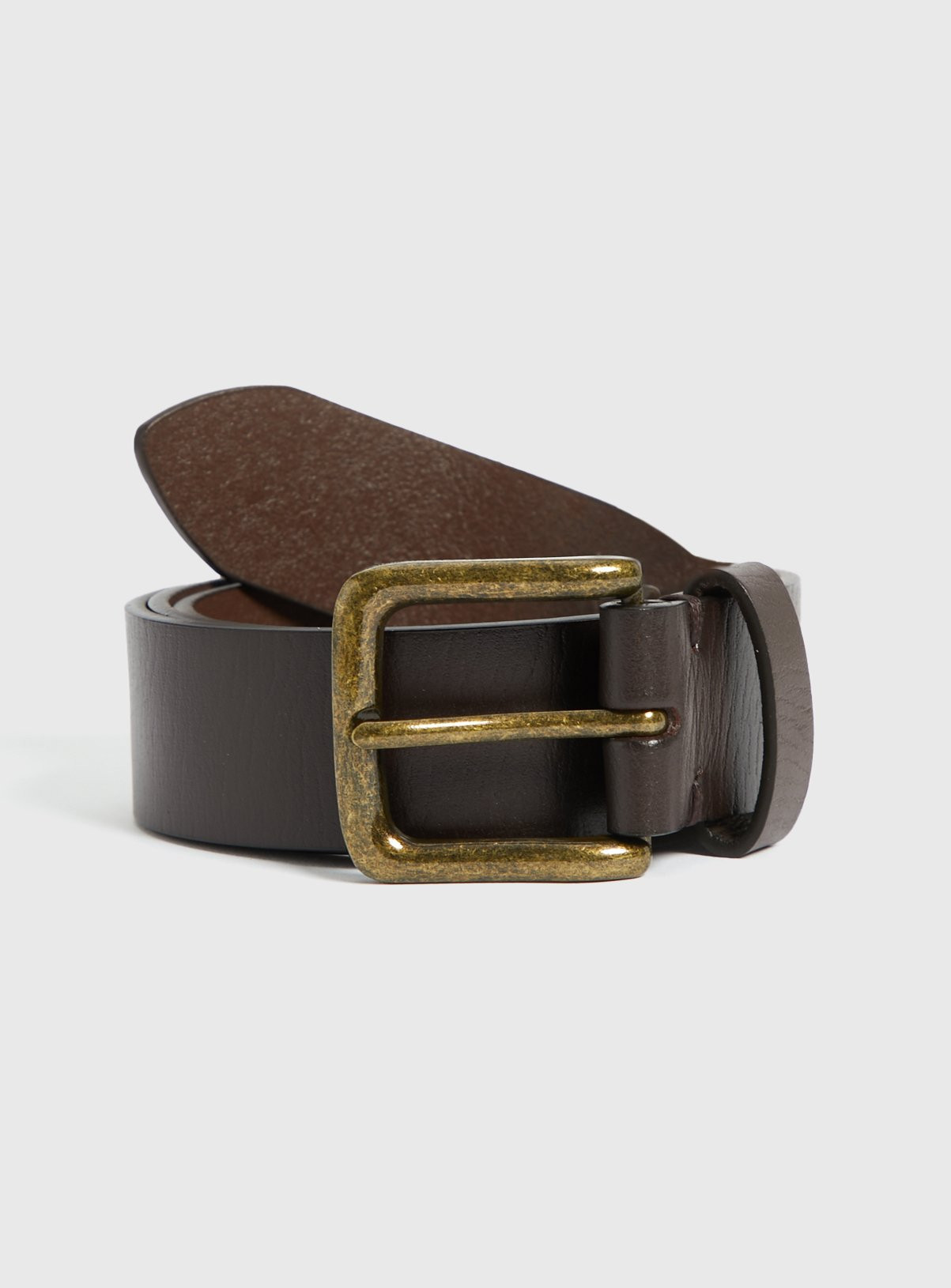 Brown Casual Leather Belt S | argos.co.uk