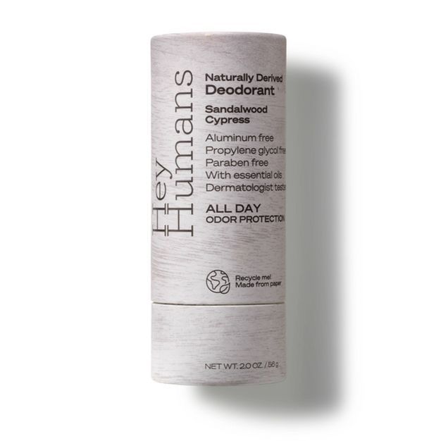 Hey Humans Sandalwood Cypress Aluminum Free Women + Men's Deodorant - Natural Ingredients, Shea B... | Target