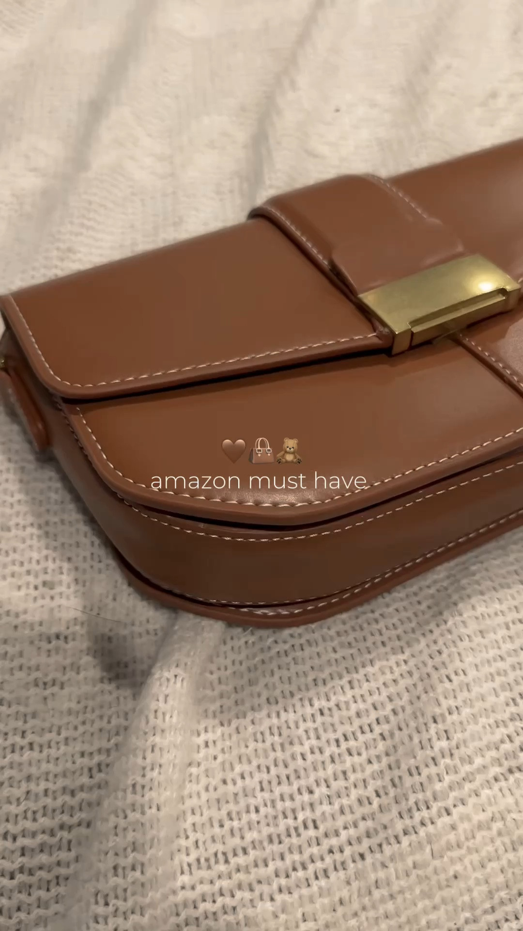 Another @amazon find worth every penny! This bag is stunning and it comes with two different straps for two different looks! 🤌🏼 
I give it ⭐️⭐️⭐️⭐️⭐️

#LTKCyberWeek #LTKItBag #LTKStyleTip