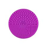 Beaupretty Brush Cleaning Mat,Silicone Makeup Brush Cleaner Pad Cosmetic Bursh Cleaner Scrubber with | Amazon (US)