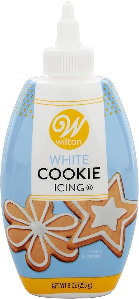Wilton White Cookie Icing - Quick, Easy-To-Use and Ready Icing Color for Cakes and Cookies Decora... | Amazon (US)