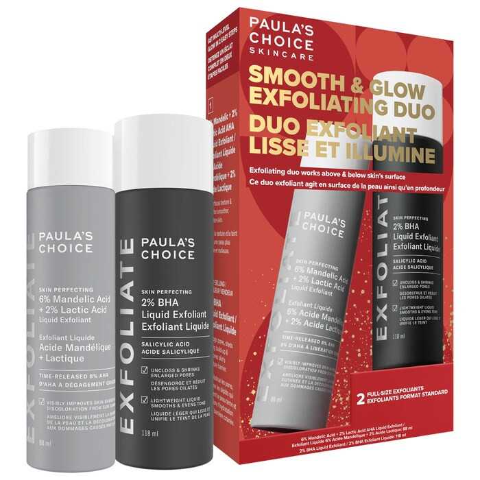 Smooth & Glow Exfoliating Duo for Clear, Brighter Looking Skin - Paula's Choice | Sephora | Sephora (CA)