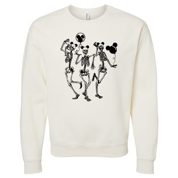 'Skeleton Disney' Crewneck Sweatshirt | United Monograms