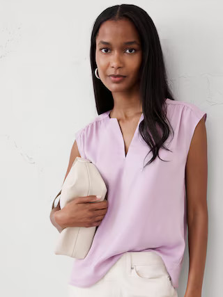 Dolman-Sleeve Blouse | Banana Republic Factory