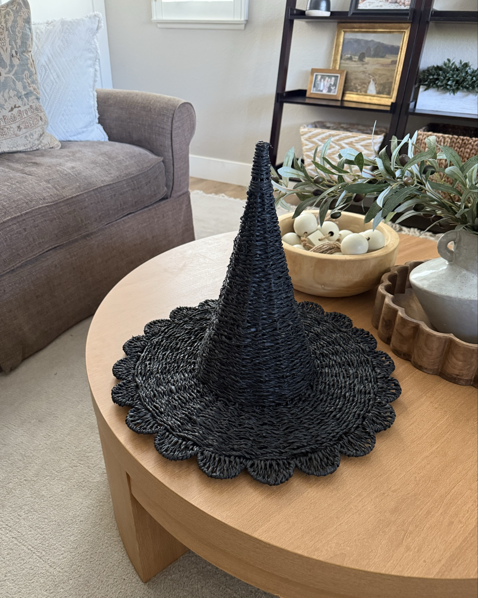 Wicker AND scallops! Say no more! This might be my all time favorite Halloween decor!

#LTKHome #LTKSeasonal #LTKFindsUnder50