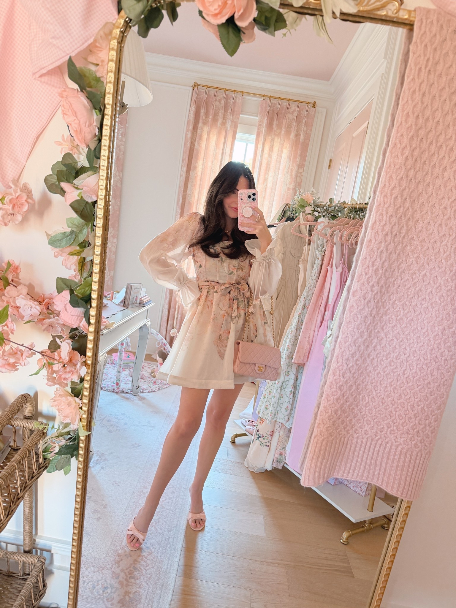 What I’m wearing to a dinner event this evening! This spring dress fits TTS and is under $200 but looks designer! 

#LTKSeasonal #LTKootd