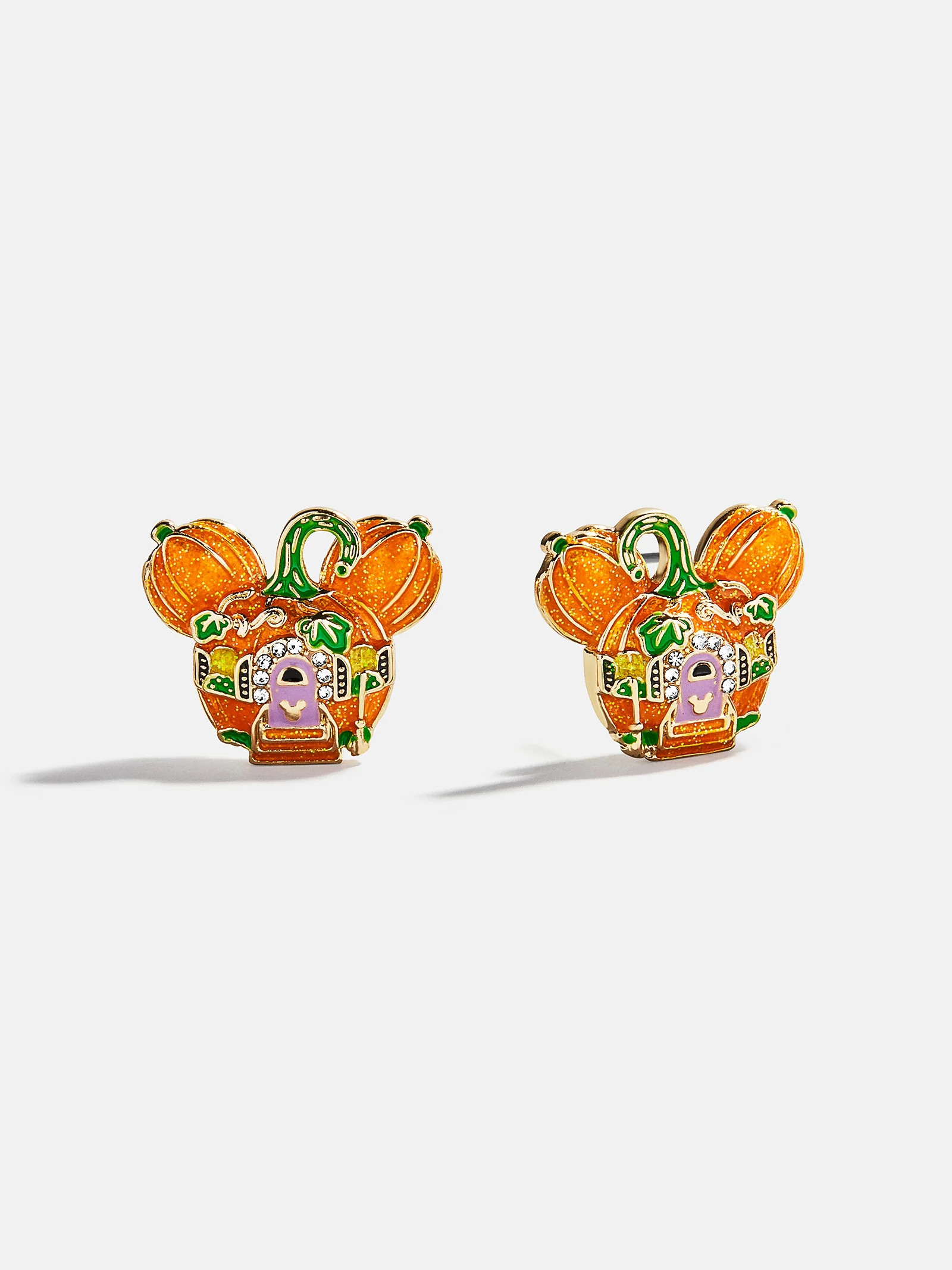 Disney Mickey Mouse Haunted Pumpkin Earrings - Pumpkin | BaubleBar