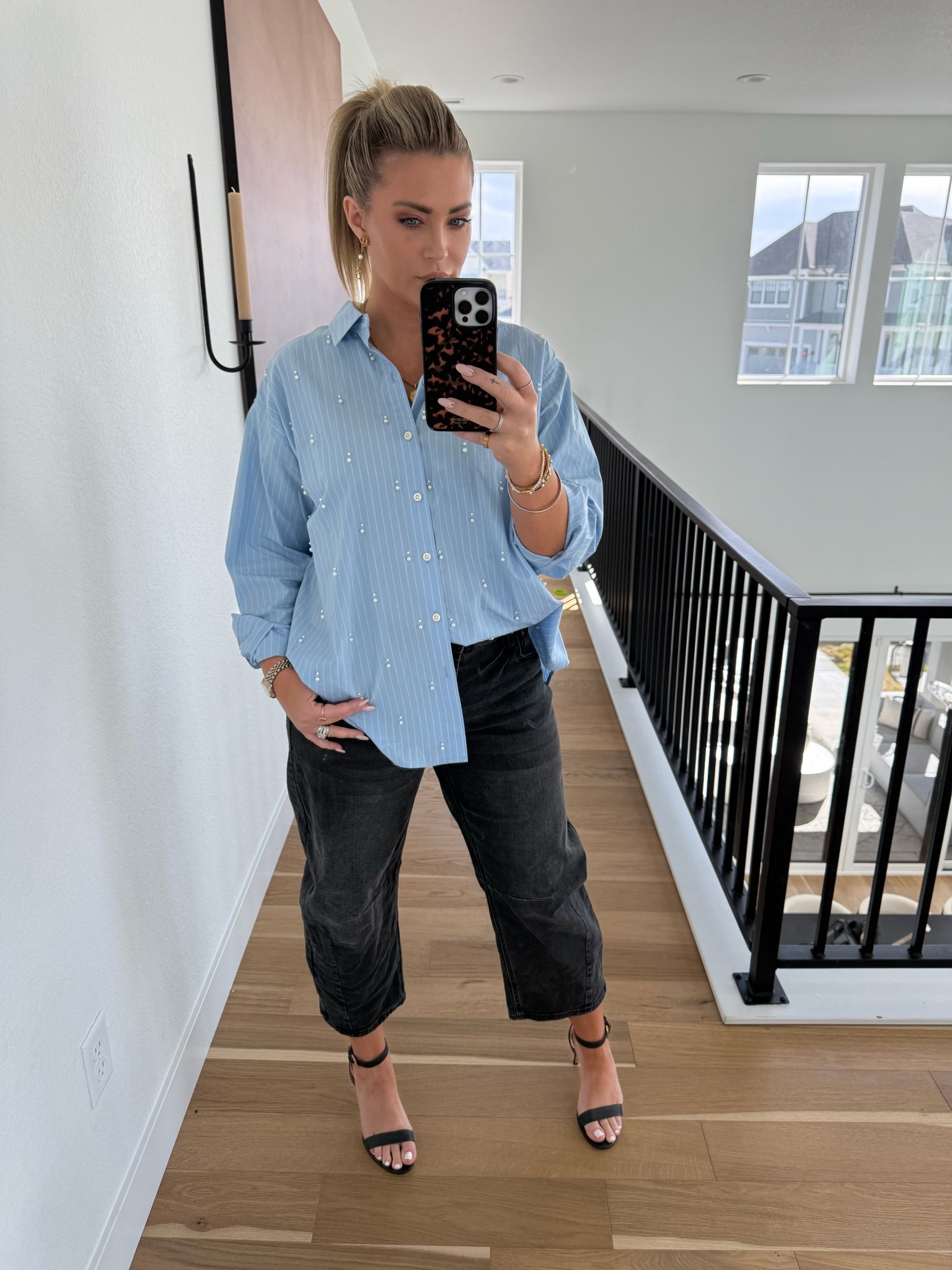 Casual meets sophisticated!

Outfit 
Style 
Over 40
Button up 

#LTKOver40 #LTKBeauty #LTKStyleTip