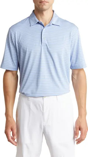 Heather Stripe Stretch Golf Polo | Nordstrom Rack