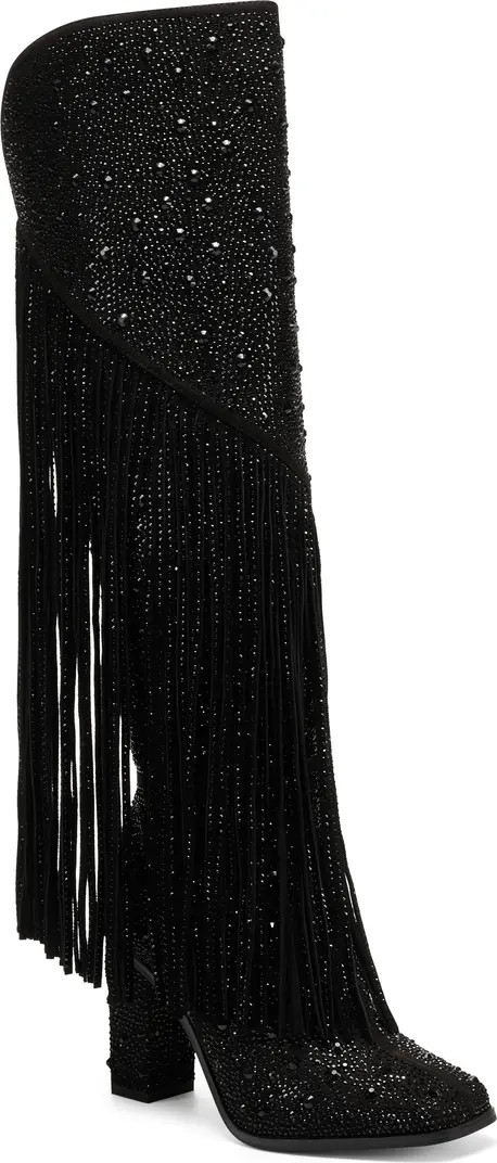 Asire Fringe Knee High Boot (Women) | Nordstrom Rack