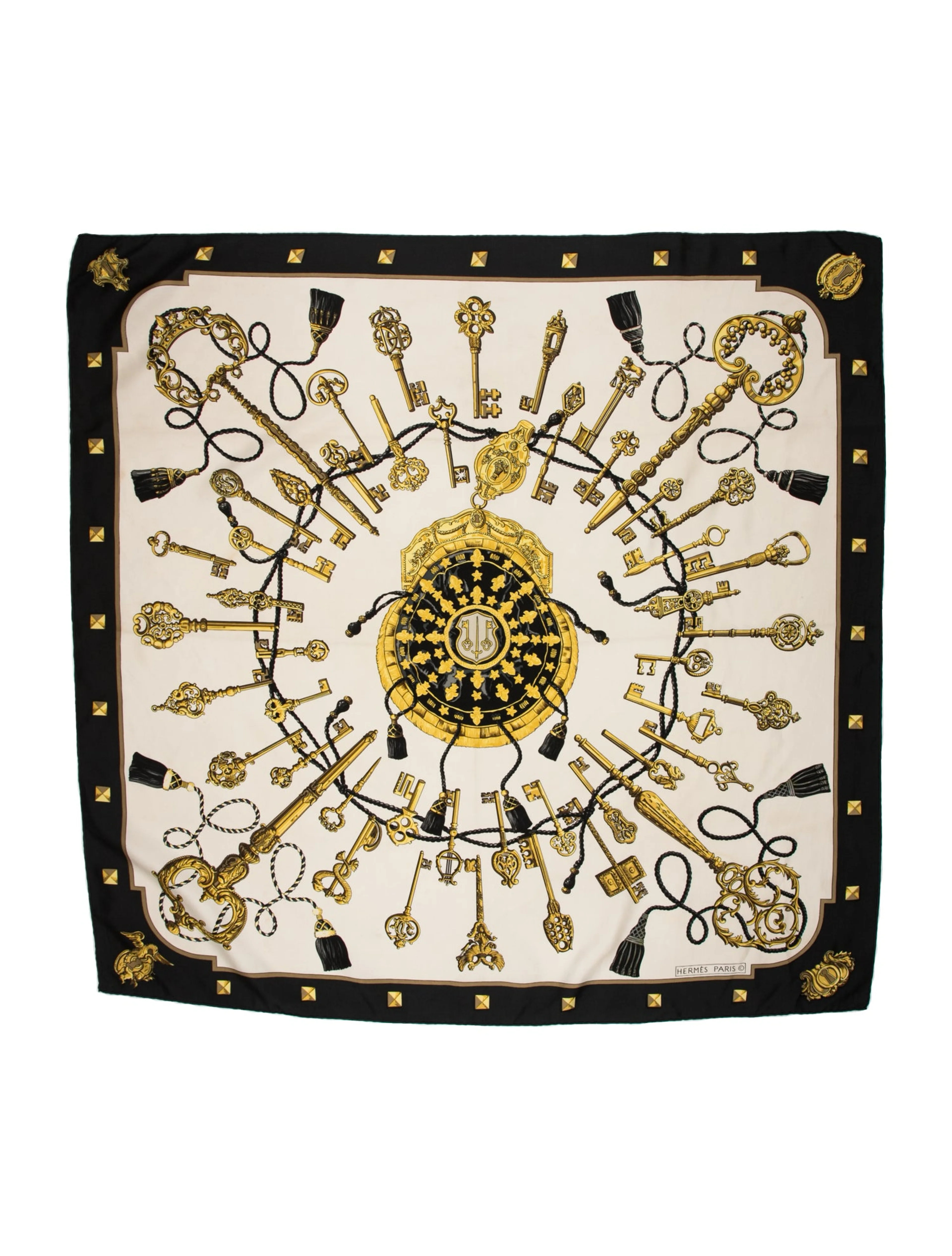 Les Clés Silk Scarf | The RealReal