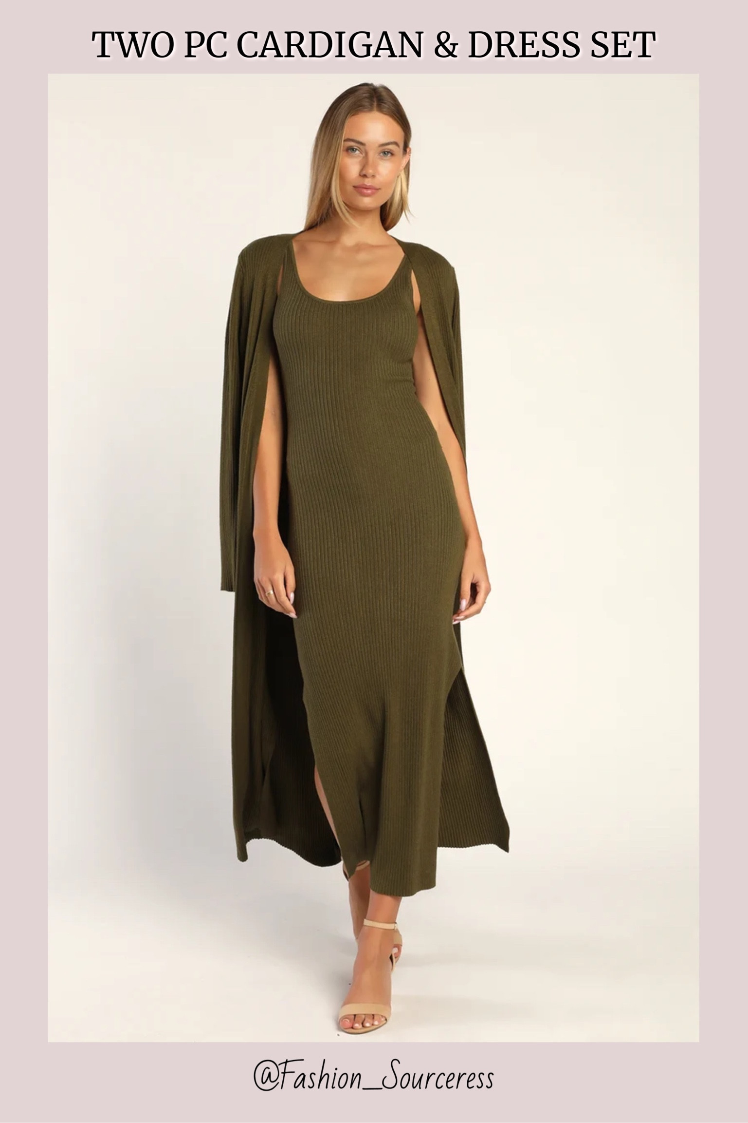 Two piece cardigan and dress set 

Fall dress, fall dresses, sweater dress, work dress, fall outfits, work outfits, fall family photos, family photo outfit, day dresses, long sleeve dresses, holiday dress. Work outfit, long cardigan, midi dress, fall work outfit. Work dress, dresses for work, cardigans , office party dress, midi dresses, fall midi dresses, fall long sleeve dresses, office outfit, fall work outfits, sweater dresses, fall fashion, date night dress, dinner party dresses, Friendsgiving outfit, Friendsgiving dress, Thanksgiving, tall boots, knee high boots, booties
#LTKSeasonal #LTKmidsize #LTKover40

#LTKworkwear #LTKstyletip #LTKfindsunder100